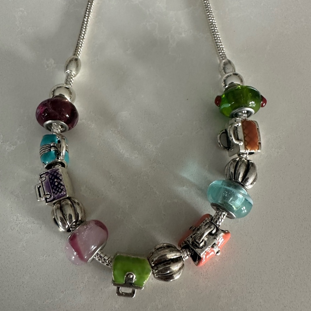 Double wrap charm bracelet!